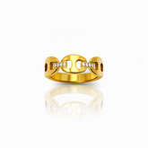 Golden Link Luxe Ring