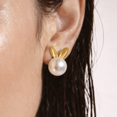 Bunny Pearl Studs Earring
