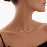 CrystalLine Tennis Necklace