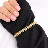 Aurora Spark Gold Bracelet