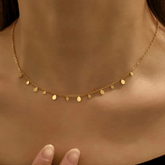 Golden Drizzle Necklace