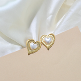 Heart of Pearl Earrings