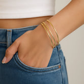 Aurora Gleam Bangles kada