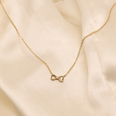 Mini Bow Charm Necklace