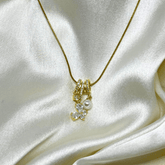 PearlFlare Butterfly Pendant
