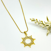Sunflare Charm Necklace