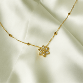 Sunlit Flower Pendant