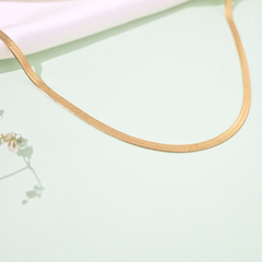 Classic Gold Snake Chain Necklace