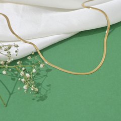 Classic Gold Snake Chain Necklace
