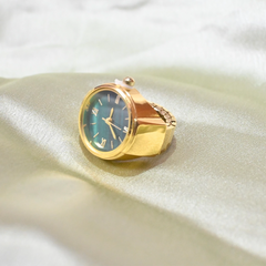 Classic Gold Watch Ring