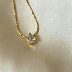 Crystal Drop Elegance Necklace