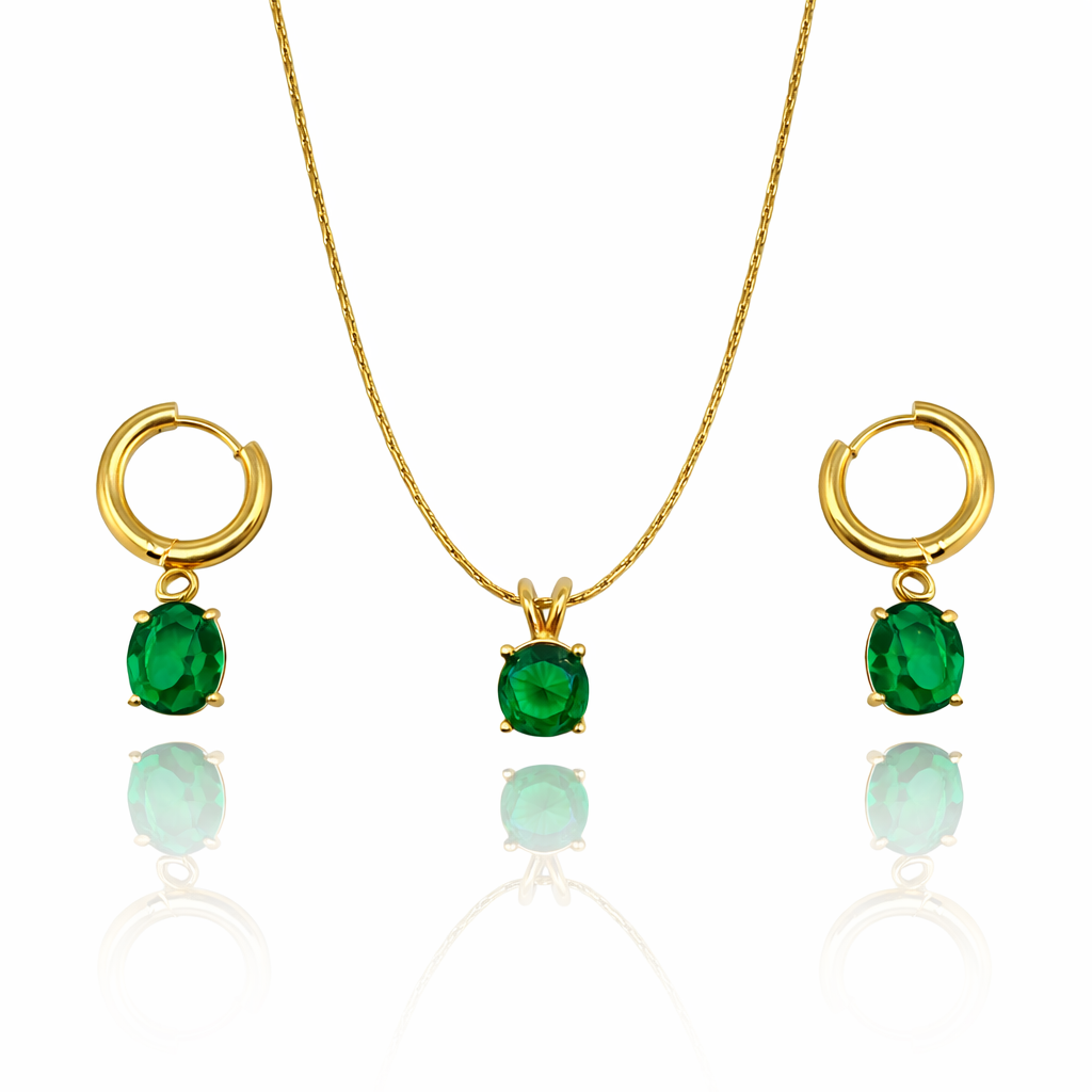 Royal Emerald Glow Set