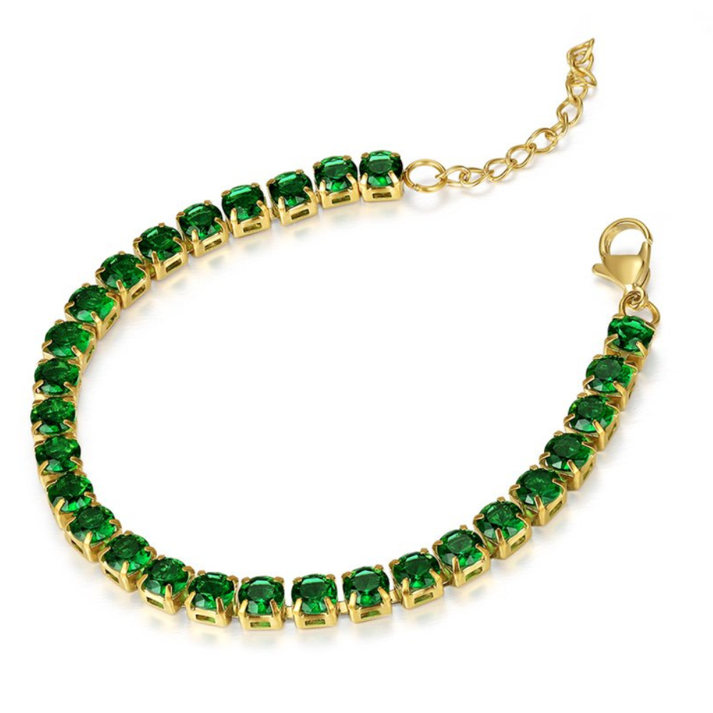 Emerald Glow Bracelet