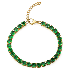 Emerald Glow Bracelet