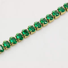 Emerald Glow Bracelet