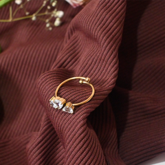Glimmer Hearts Ring