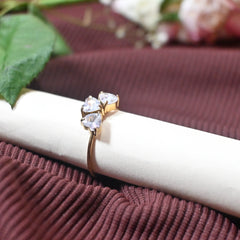 Glimmer Hearts Ring