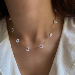 Golden Blossom Necklace