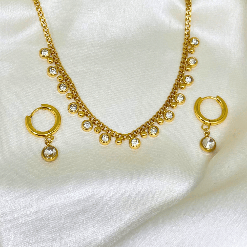 Golden Dewdrop Set