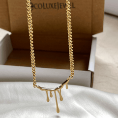 Golden Drip Necklace