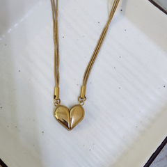 Golden Love Pendant