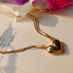 Golden Love Pendant