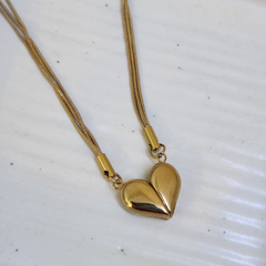 Golden Love Pendant