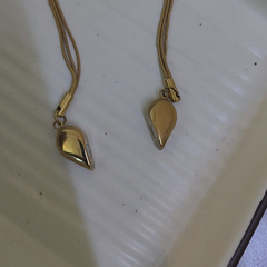 Golden Love Pendant