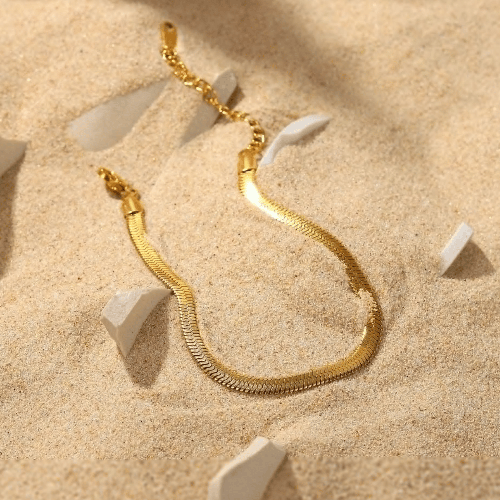 Golden Sleek Bracelet