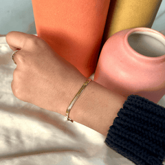 Golden Sleek Bracelet