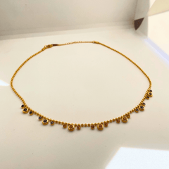 Golden Stardrop Necklace