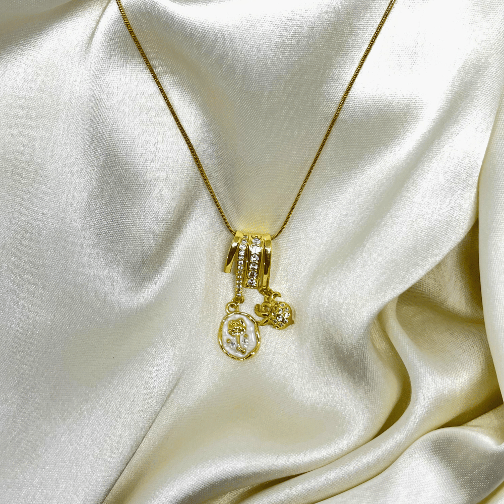 Golden Whisper Pendant