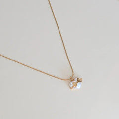 Heartbound Pearl Necklace