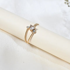 Heartlit Rope Ring