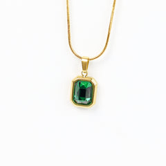 Emerald Luxe Pendant