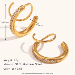 Luxe Line Hoops