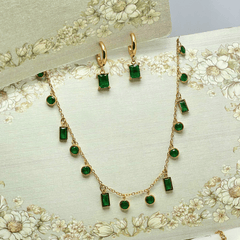 Imperial Emerald Charm Set