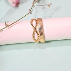 Layered Harmony Statement Ring