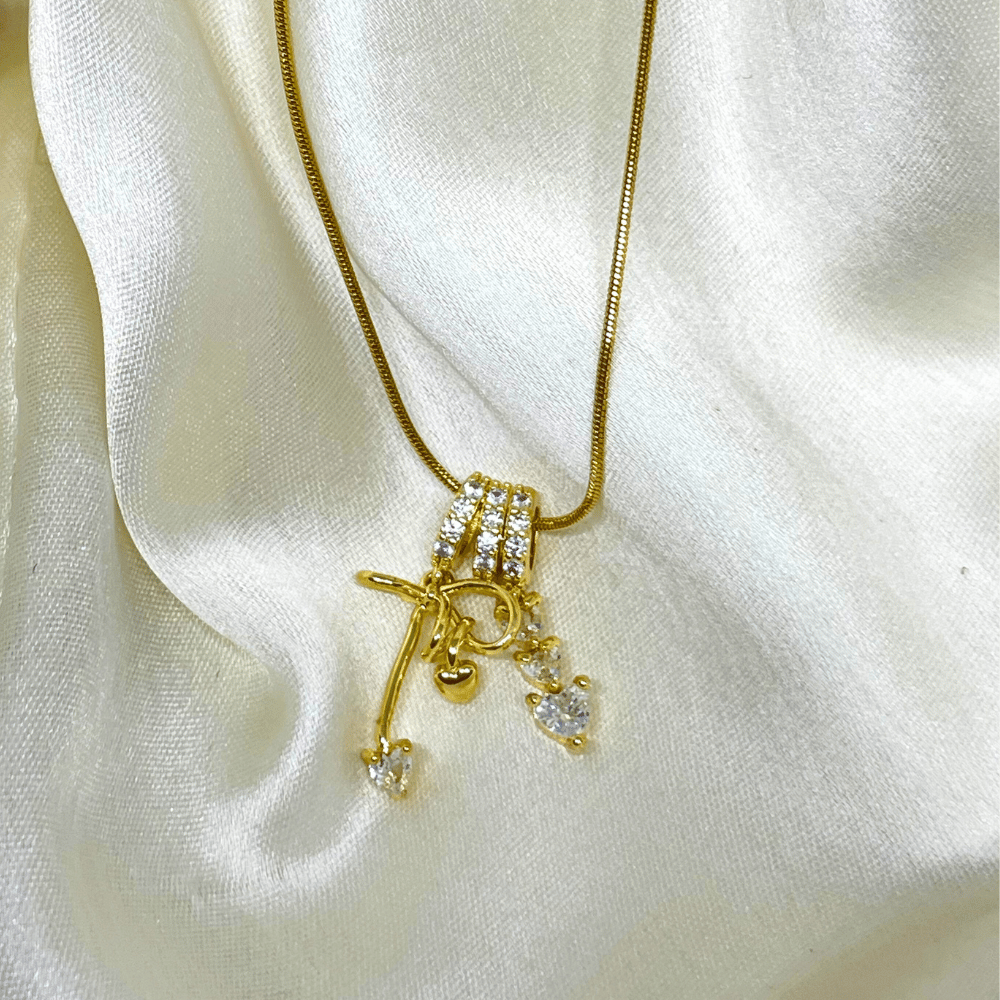 Sparkling Monogram Pendant