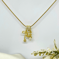 Sparkling Monogram Pendant