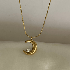 Starlight Moon Pendant