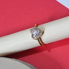Starlit Heart Ring
