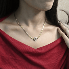 Stone Heart Choker
