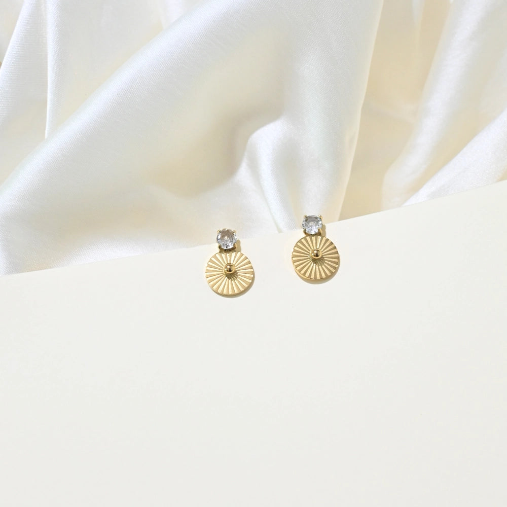 Sunbeam Charm Studs