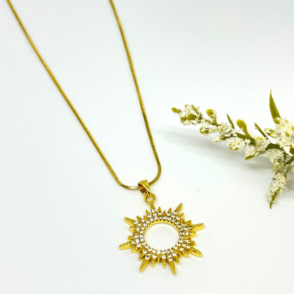 Sunflare Charm Necklace