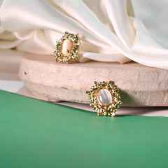 Vintage Halo Earrings