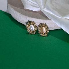 Vintage Halo Earrings