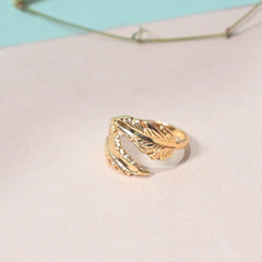 Wings of Gold Ring