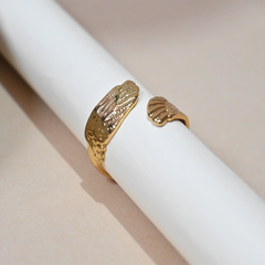 Wings of Gold Ring