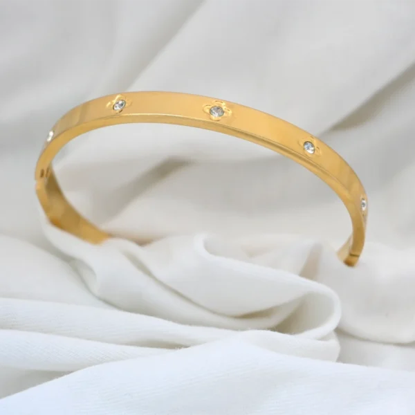 Golden Elegance Kada Bracelet - Image 2